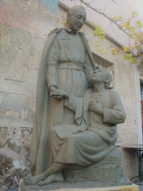 Scultura in Creta di S. Camillo per Fusione in Bronzo