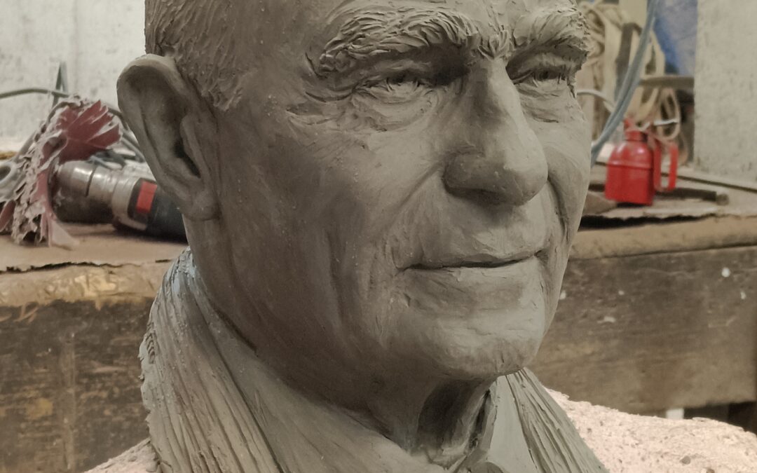 Scultura a ritratto di nobile signore